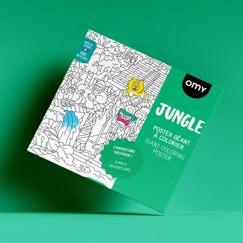 OMY Kleurposter Jungle