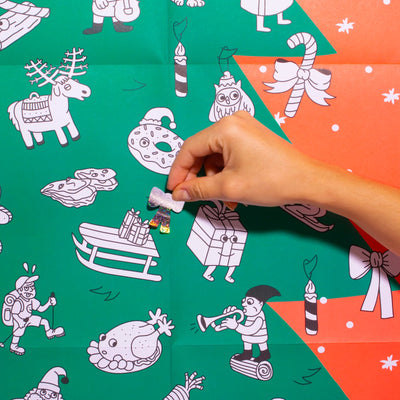 OMY XL Kleurposter Giant Tree