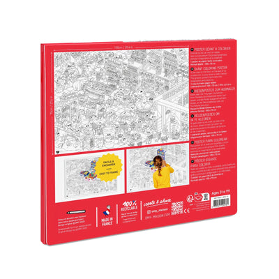 OMY XL Kleurposter Supermarket