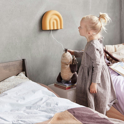 OYOY Rainbow Wall Lamp Light Rubber