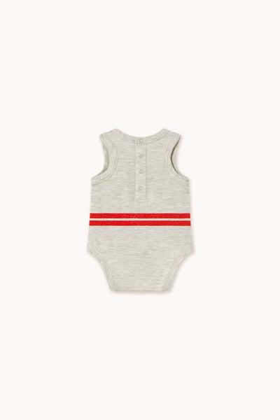 Tiny Cottons Stripes Sleeveless Logo Body Cream Heather