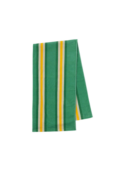 Tiny Cottons Stripes Towel 2 Emerald