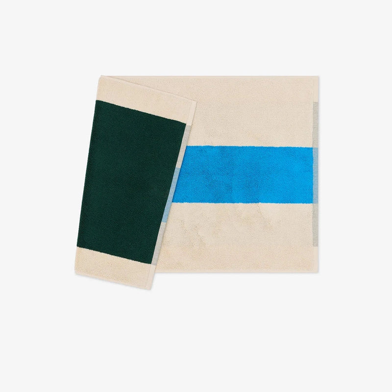 Suite702 Badmat Aqua/Dark Green