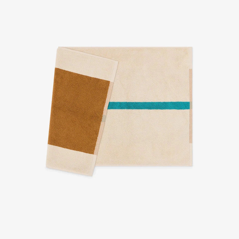 Suite702 Badmat Toffee/Turquoise