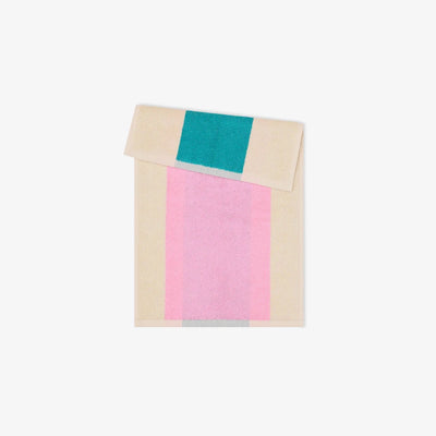Suite702 Guest Towels Set Aqua/Fuchsia/Yellow