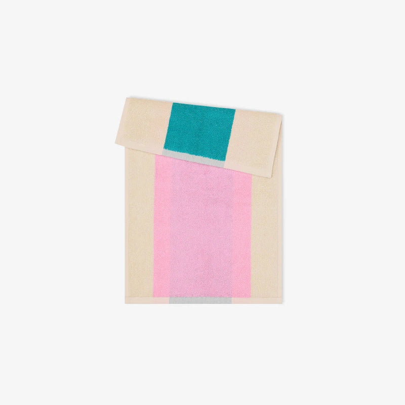 Suite702 Guest Towels Set Aqua/Fuchsia/Yellow