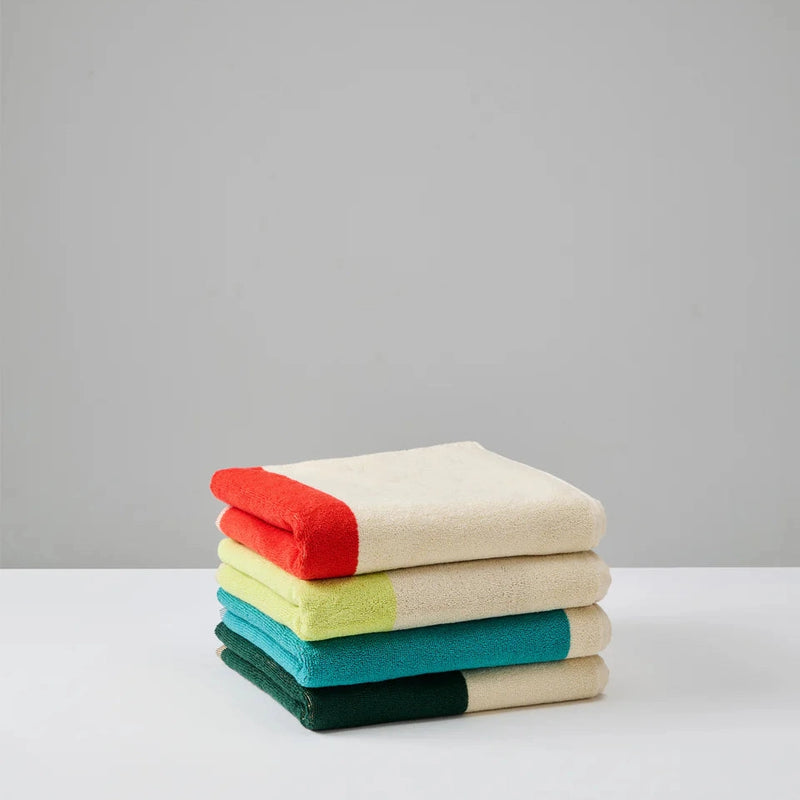 Suite702 Handdoek Lime/Toffee