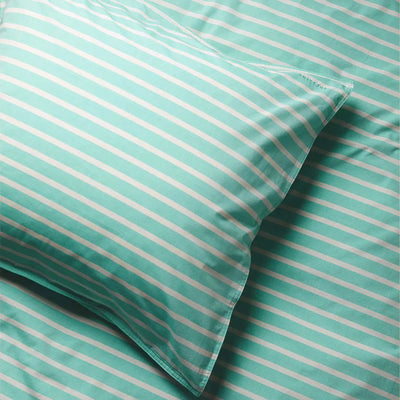 Suite702 Set Dekbedovertrek Stripe Green Ecru
