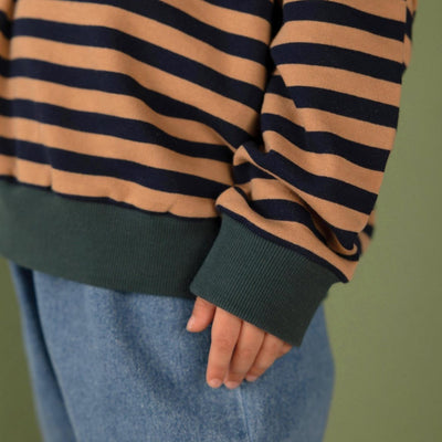 Nixnut Rel Sweater Navy Stripe