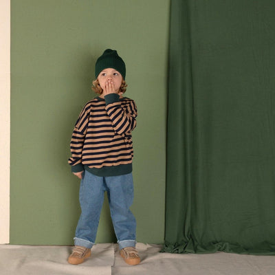 Nixnut Rel Sweater Navy Stripe