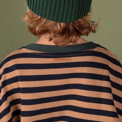 Nixnut Rel Sweater Navy Stripe