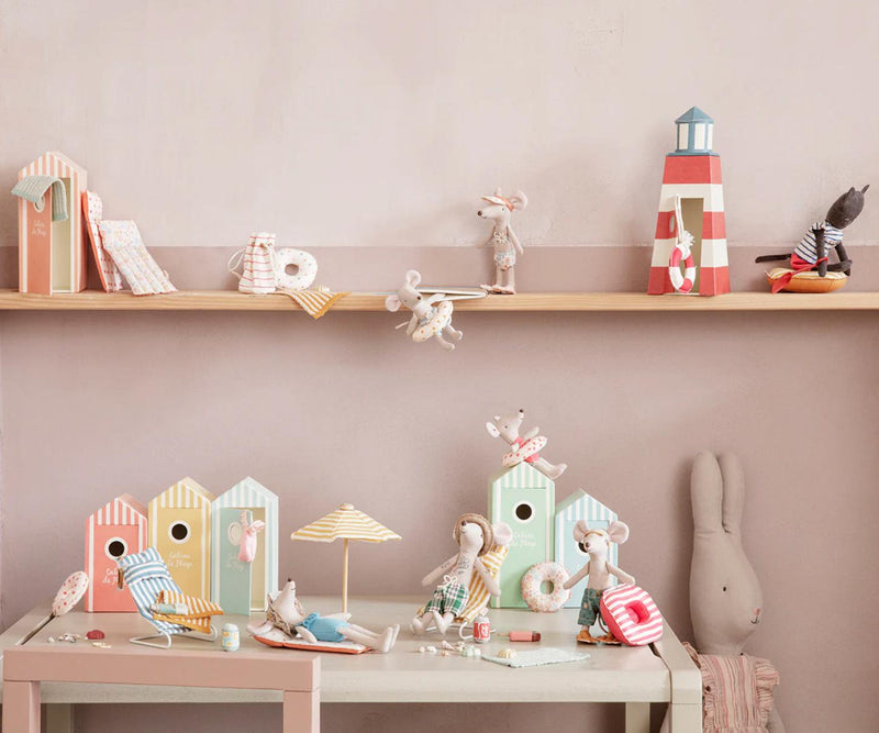 Maileg Float Small Mouse Multi Dot