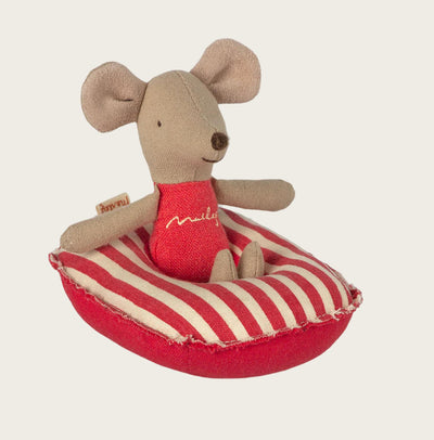 Maileg Rubber boat Red Stripe