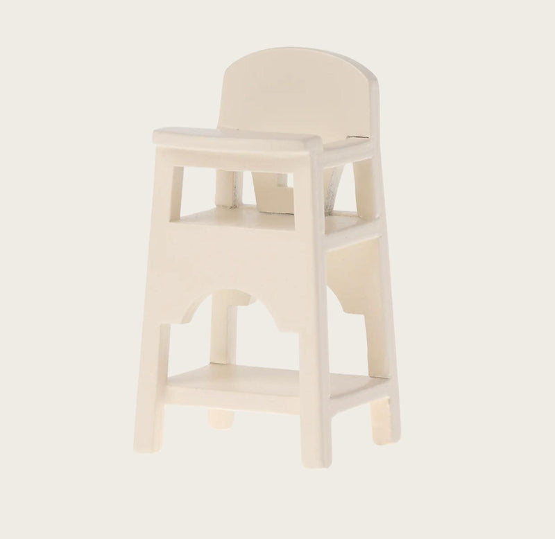 Maileg High Chair Mouse Off-White