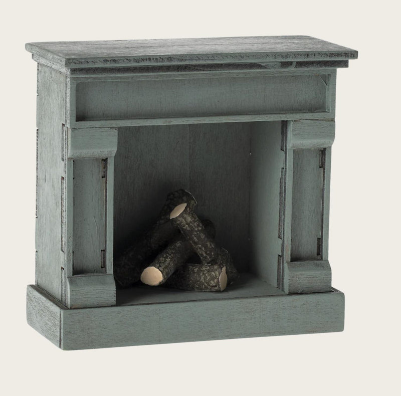 Maileg Fireplace Blue