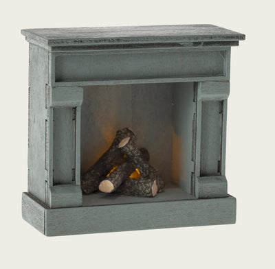 Maileg Fireplace Blue