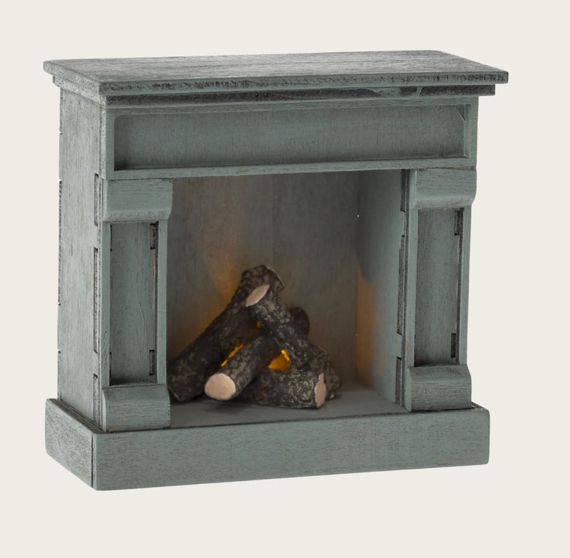 Maileg Fireplace Blue