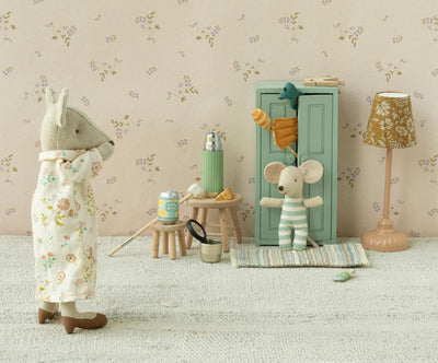 Maileg Closet Mouse Soft Blue