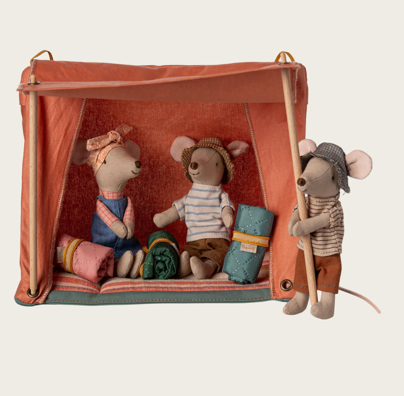 Maileg Happy Camper Tent, Mouse II