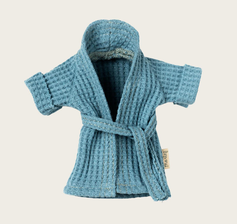 Maileg Bathrobe Dusty Blue