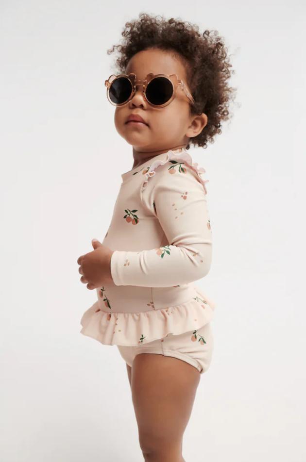 Liewood Darla Mr Bear Sunglasses Rose Transparent