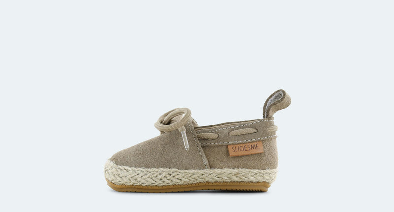 Shoesme Taupe BABY-PROOF espadrilles