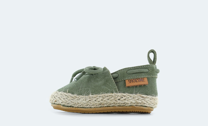 Shoesme Groen BABY-PROOF espadrilles