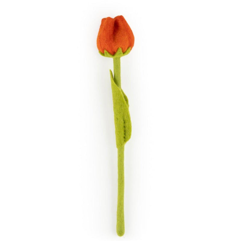 Sjaal Met Verhaal Bloem Tulp Odile Oranje
