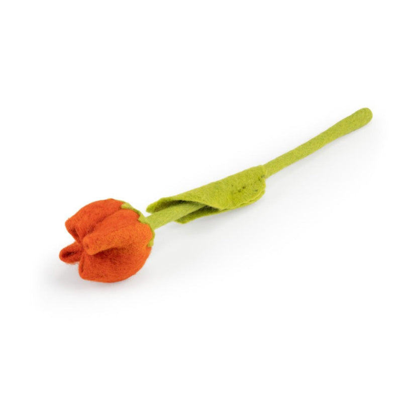 Sjaal Met Verhaal Bloem Tulp Odile Oranje