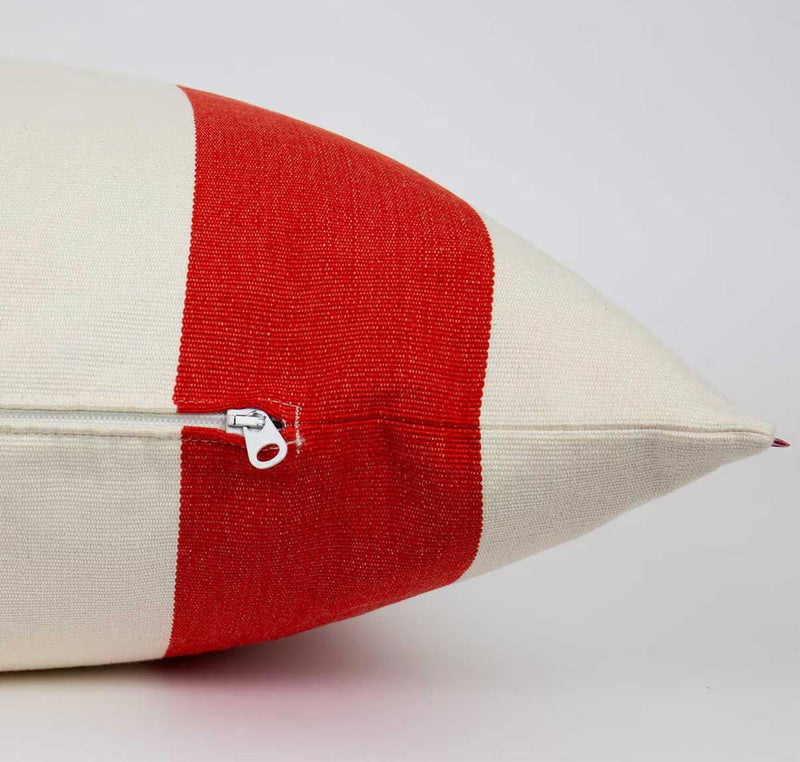Afro Art Fifi Cushion 50x90 Off White/Red
