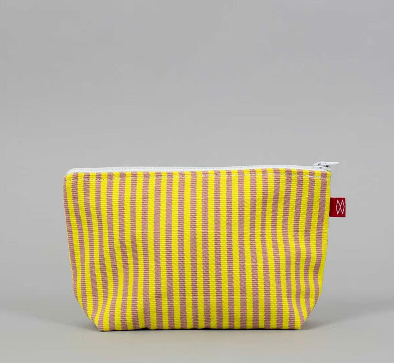Afro Art Carla Toilet Bag Pink Yellow Small