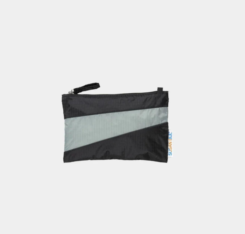 Susan Bijl The New Pouch Black & Grey Small
