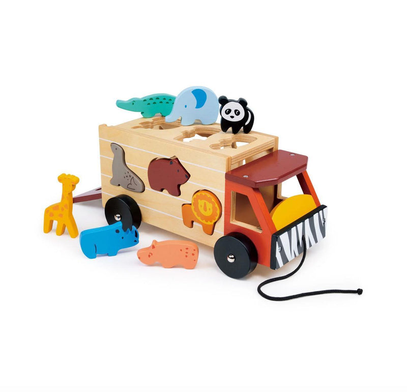 Mentari Shape Sorting Safari Truck