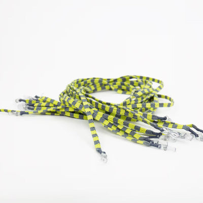 Afro Art Eye Lenyard Lime Grey