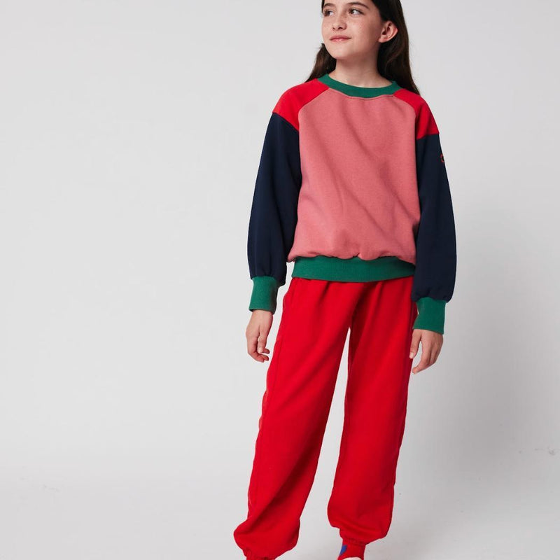 Bobo Choses Tic Tac Toe Color Block Sweatshirt