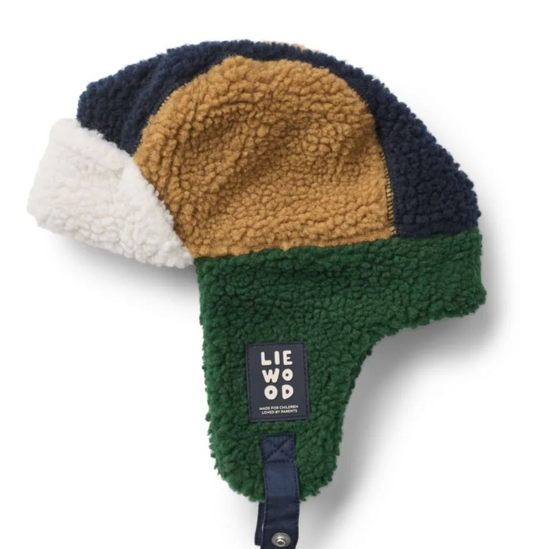 Liewood Bravo Pile Hat Classic Navy Multi Mix