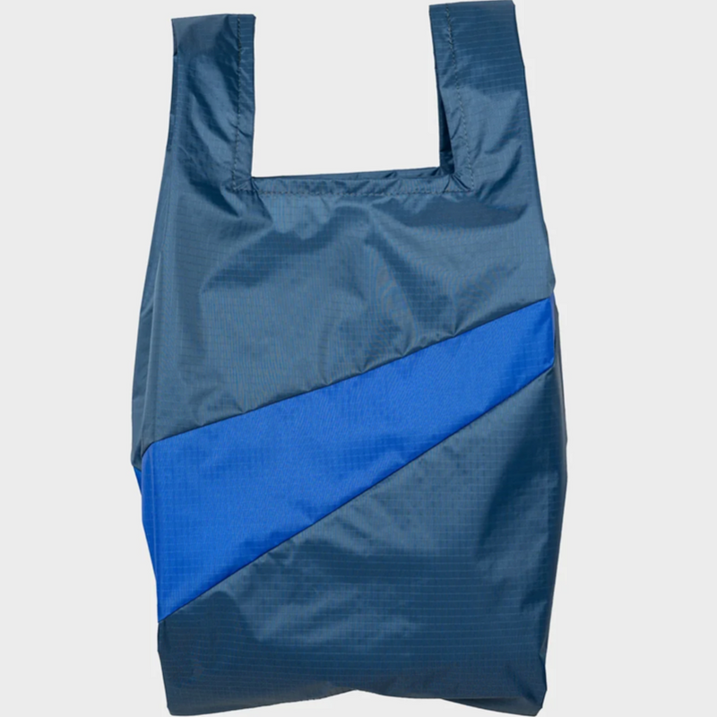 Susan Bijl The New Shopping Bag Dark Petrol & Yves Medium