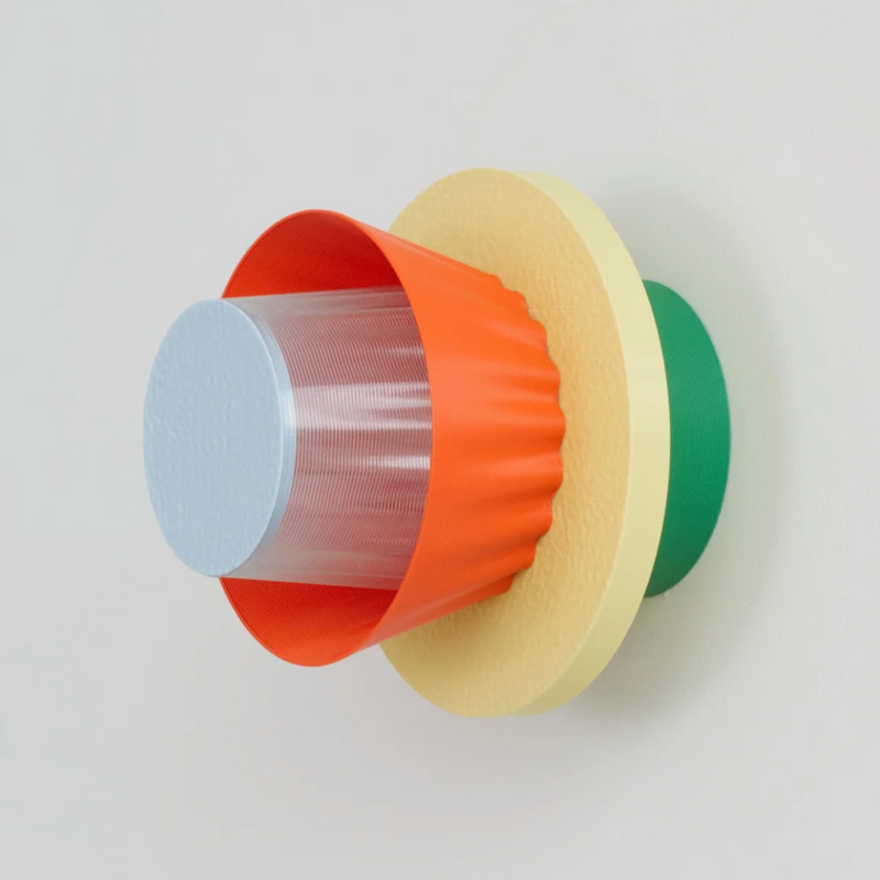 Studio Warren & Laetitia Mina Wall Lamp Sky Blue/ Green/ Pastel Yellow/