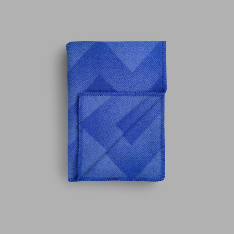Roros Tweed Lynild Blue Throw