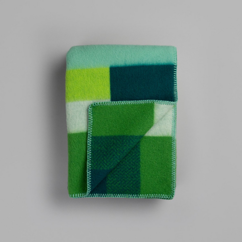 Roros Tweed Mikkel Green Throw