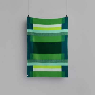 Roros Tweed Mikkel Green Throw