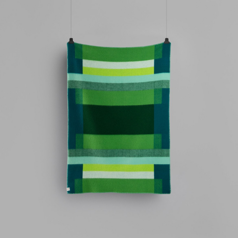 Roros Tweed Mikkel Green Throw