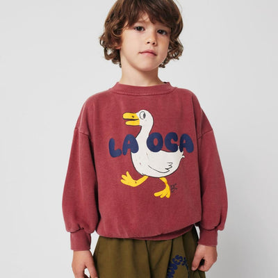 Bobo Choses La Oca Sweatshirt Brown