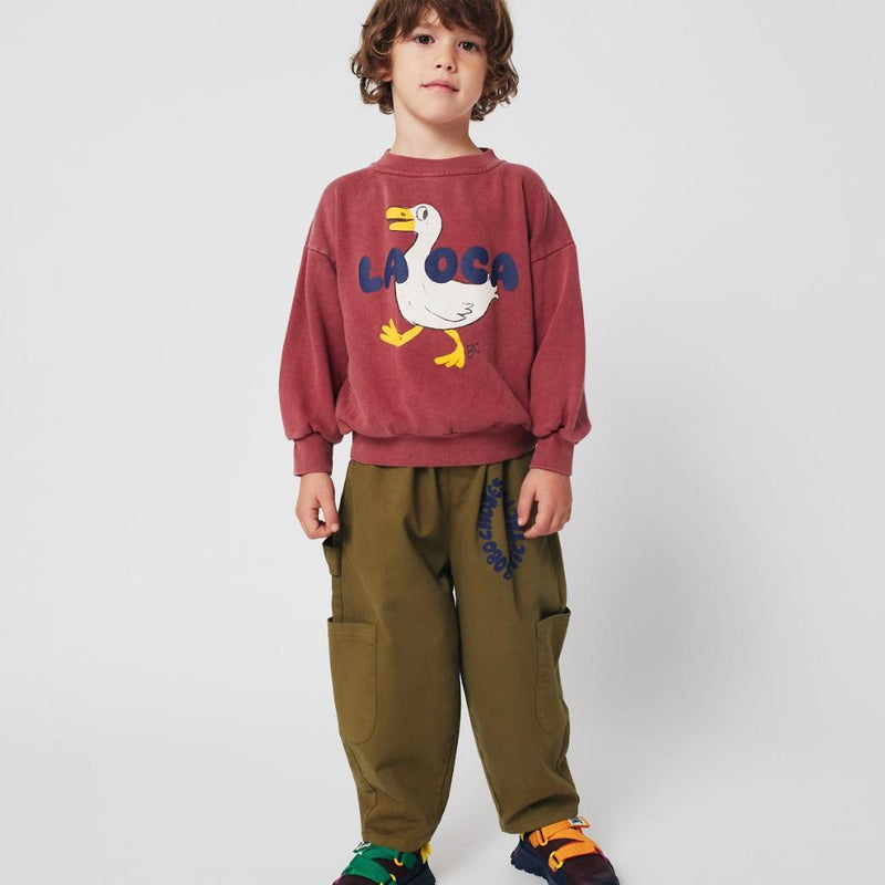 Bobo Choses La Oca Sweatshirt Brown