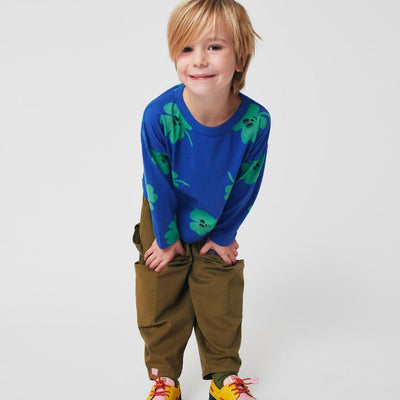 Bobo Choses Lucky Clover All Over Sweatshirt
