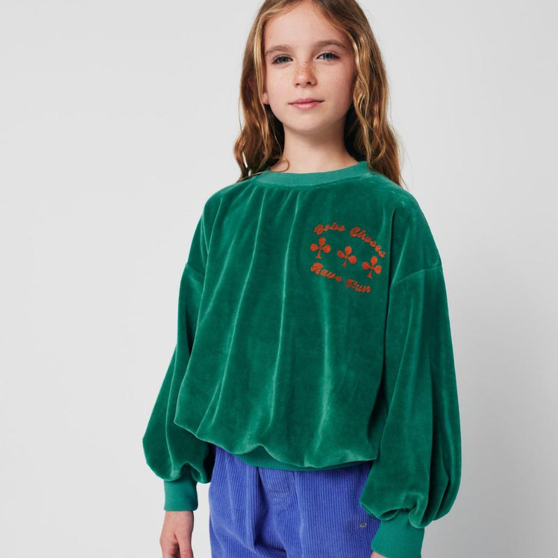 Bobo Choses Fun Velvet Sweatshirt