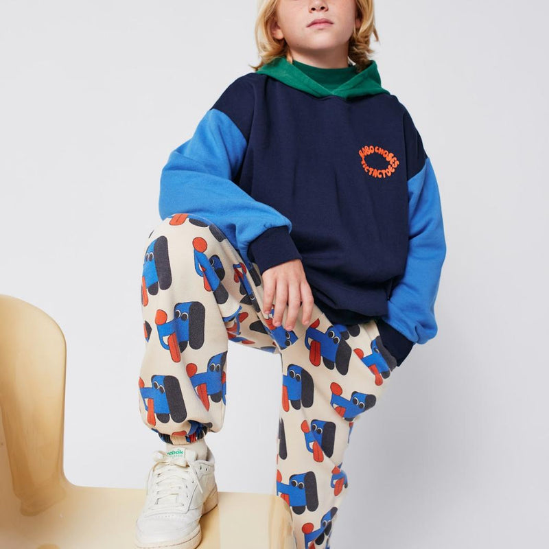 Bobo Choses Tic Tac Toe Color Block Hoodie