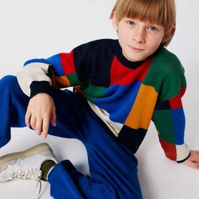 Bobo Choses Multicolors Tiles Jumper