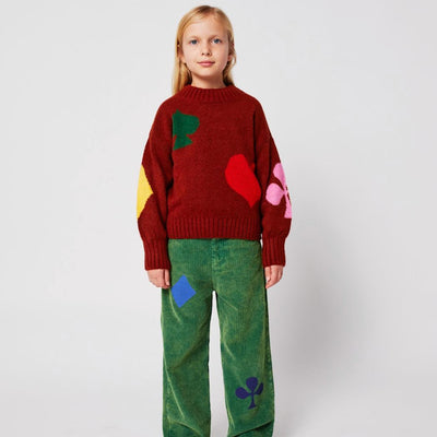 Bobo Choses Bobo Joker Jacquard Turtle Neck Jumper