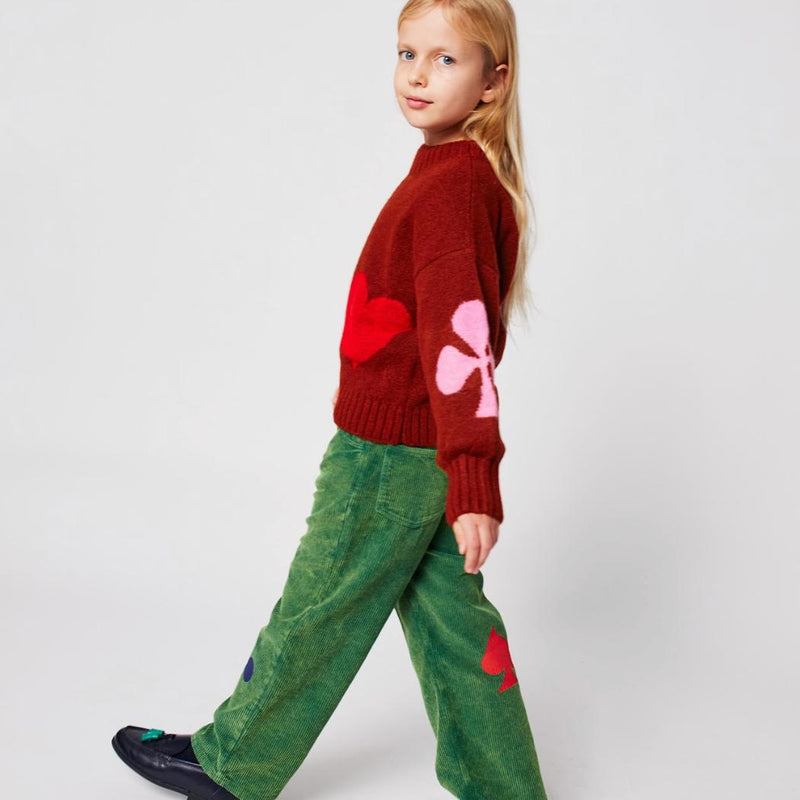 Bobo Choses Bobo Joker Jacquard Turtle Neck Jumper